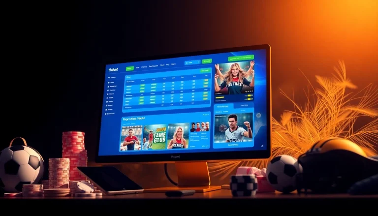 Explore the thabet link with an intuitive online betting interface displaying vibrant graphics.