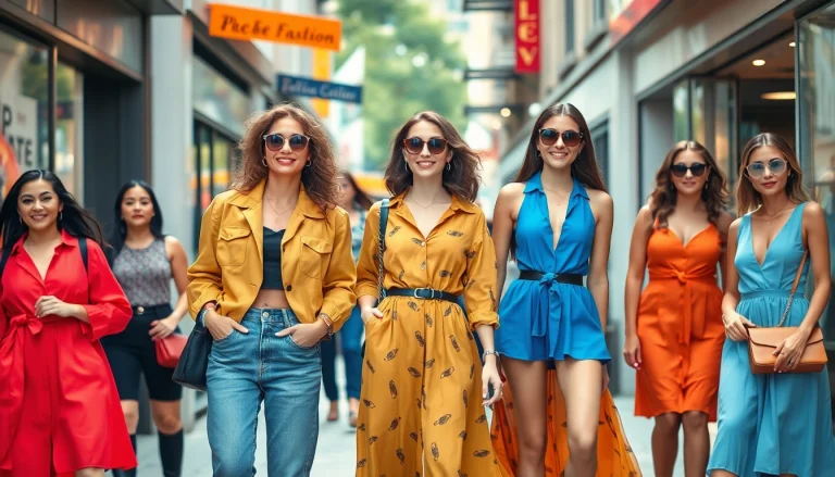 Explore diverse women fashion styles with outfits that inspire confidence and individuality in trendy urban settings.