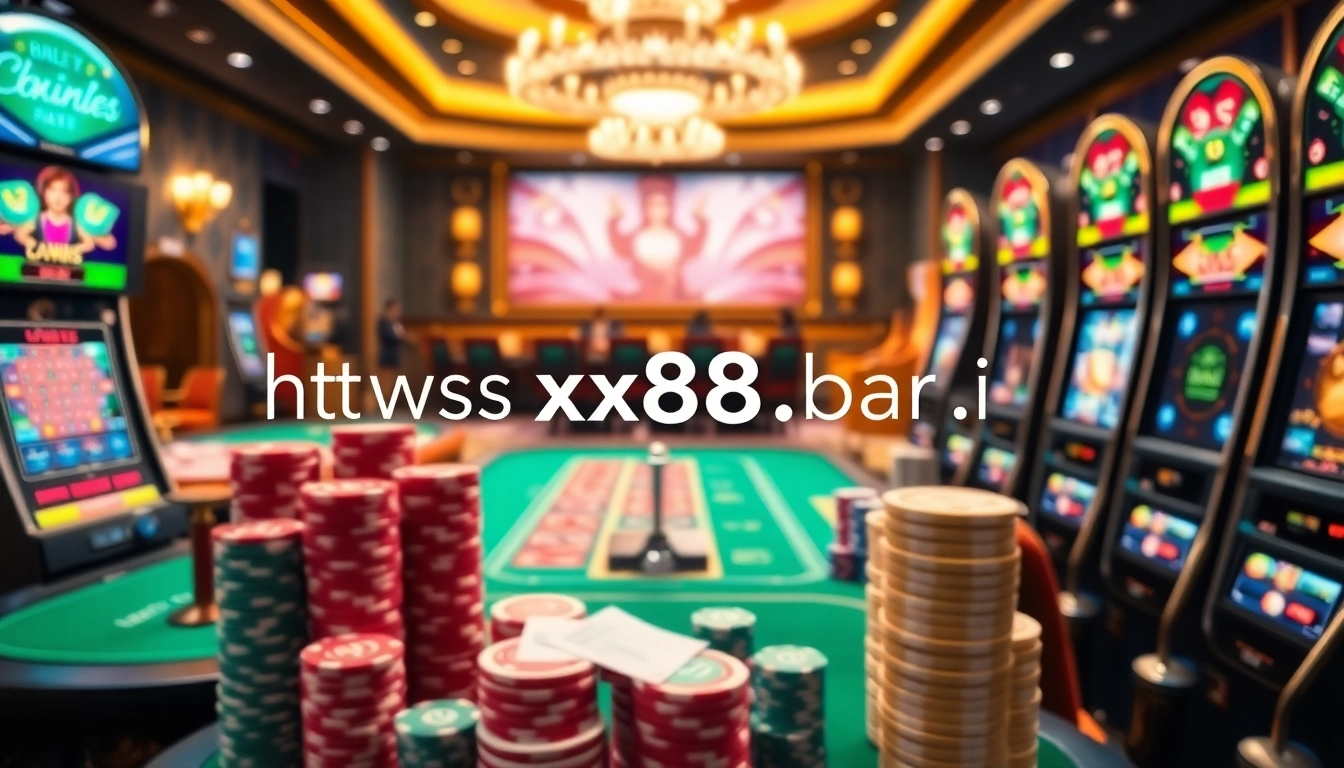 Experience thrilling moments at https://xx88.bar/ with vibrant casino action and dazzling gaming elements.