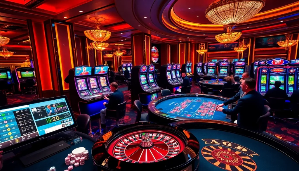 Engaged players enjoying baccarat and roulette in the Bugatti8 online casino interface.