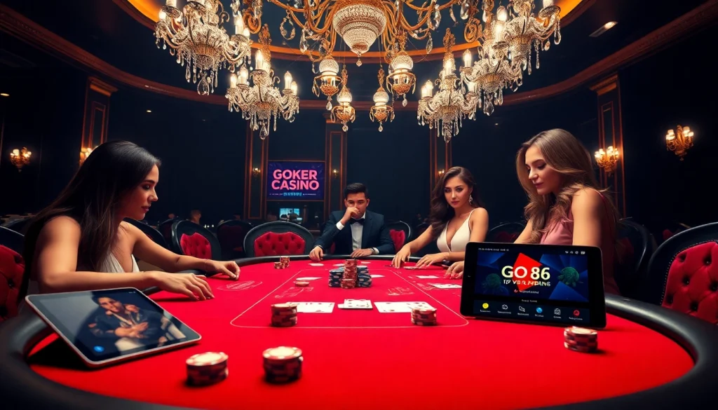 Experience excitement at the go88 vip poker table with luxurious decor and thrilling gameplay.