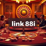 An engaging casino scene showcasing the link 88i in a vibrant gaming atmosphere, highlighting players and gaming elements.