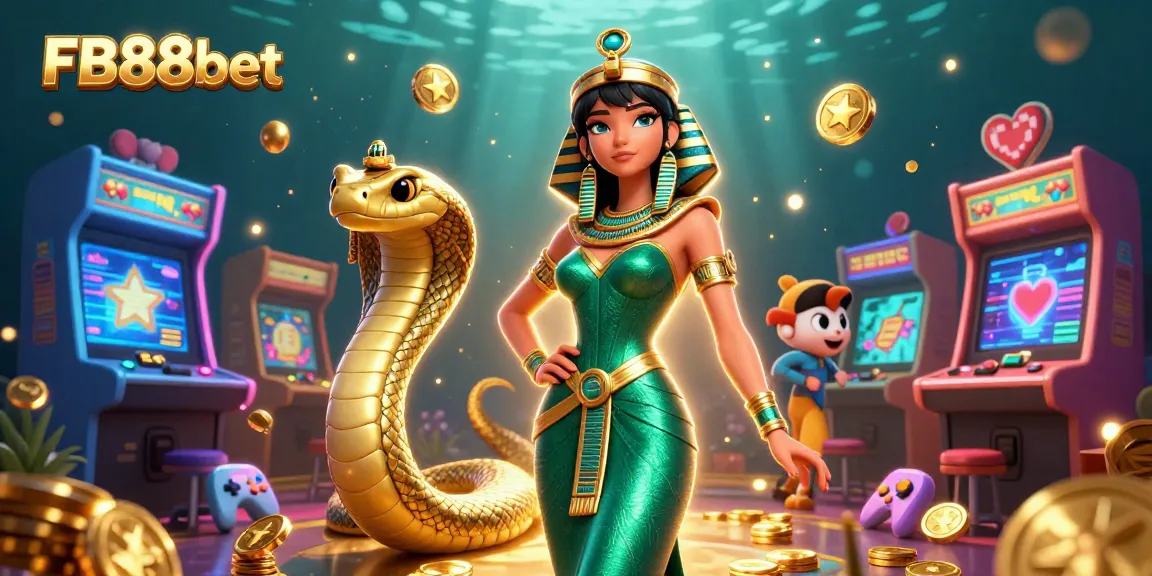 Engage in exciting gameplay at FB88bet featuring vibrant casino elements and dynamic characters.
