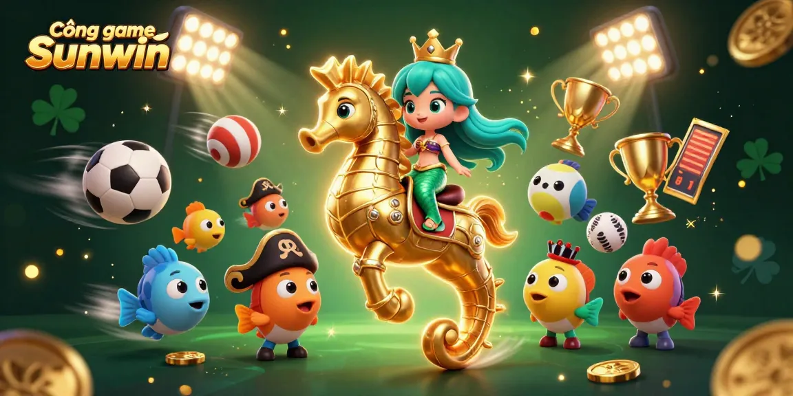 Experience thrilling games at Cổng game Sunwin with captivating characters amidst dynamic casino elements.