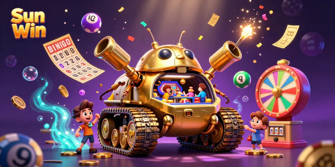 Experience thrilling gameplay at Sun Win with a vibrant casino scene filled with excitement and opportunities.