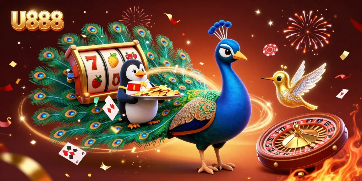 U888 players enjoy thrilling slot games with a vibrant casino atmosphere.