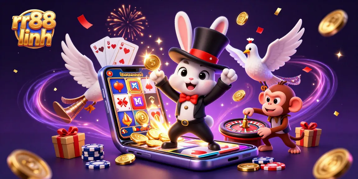 Experience winning strategies at rr88 linh with a vibrant scene of casino magic and excitement.